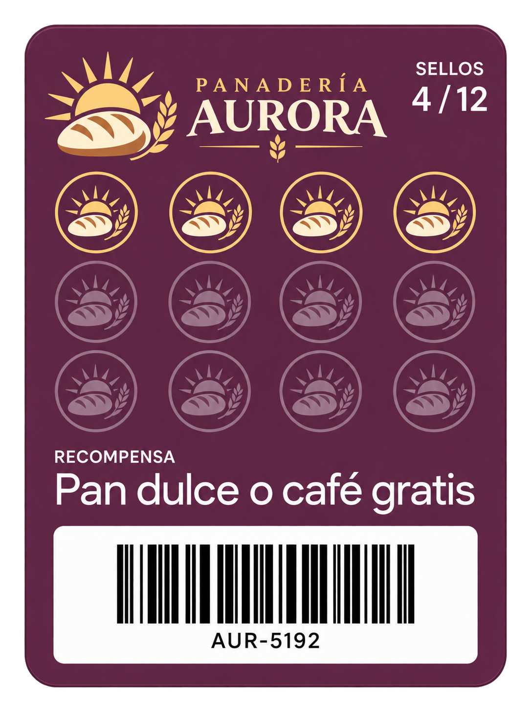 Ejemplo de tarjeta Enla Cards