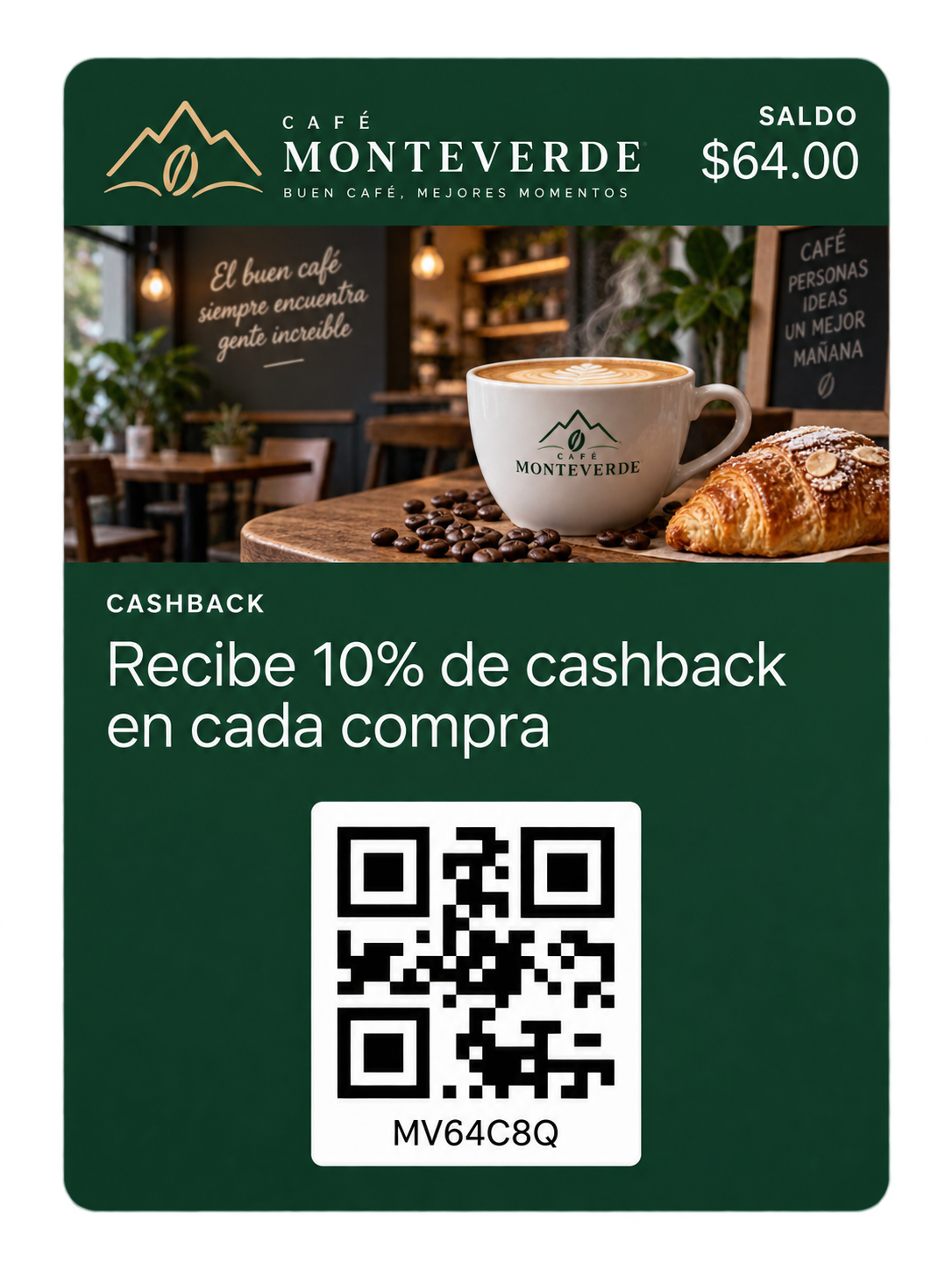 Ejemplo de tarjeta Enla Cards