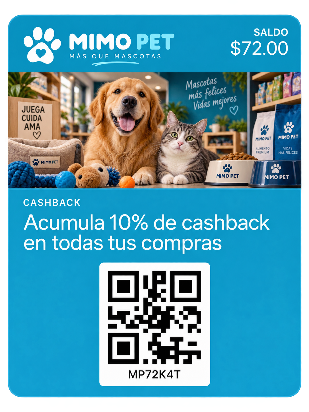 Ejemplo de tarjeta Enla Cards